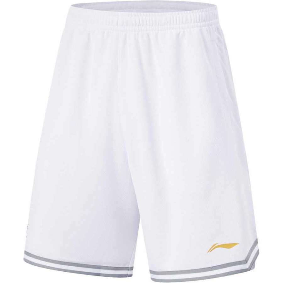 Li-Ning Li Ning CBA Sports Shorts Men's Standard White