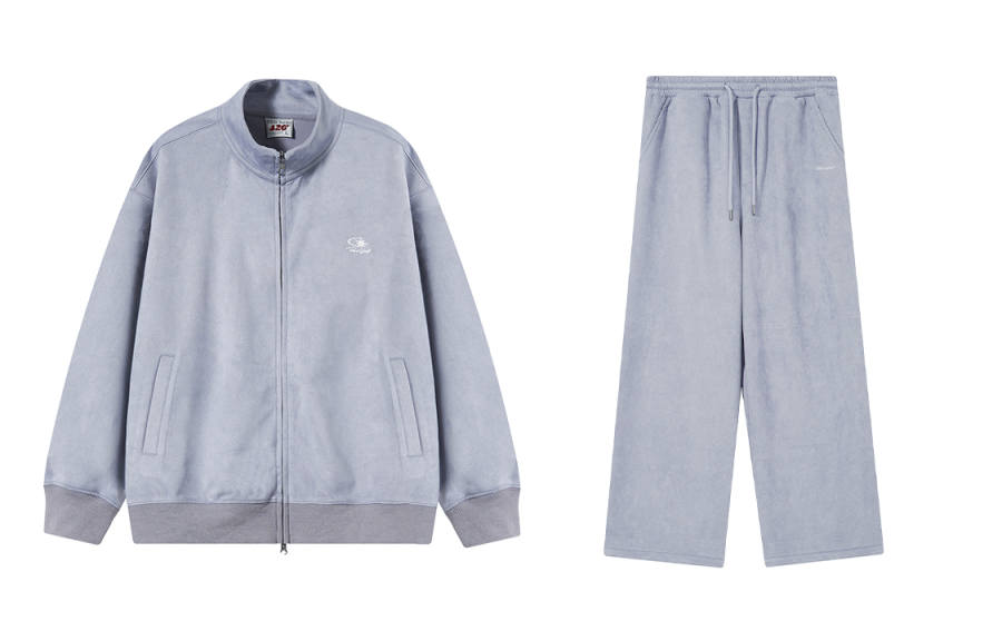 F426 F426 Sweatshirt Sets Unisex Stand Collar Moderate