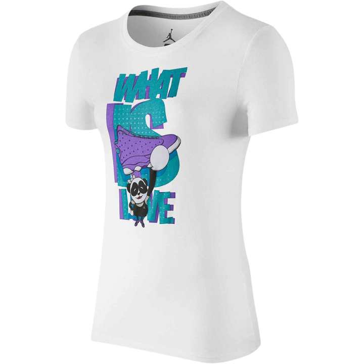 Jordan Jordan LOVE X Jordan 13 T Shirt Women's White