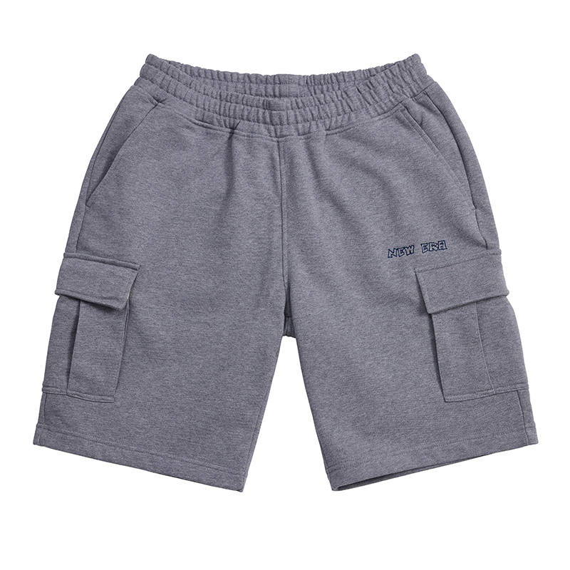 New Era Casual Shorts Unisex Gray