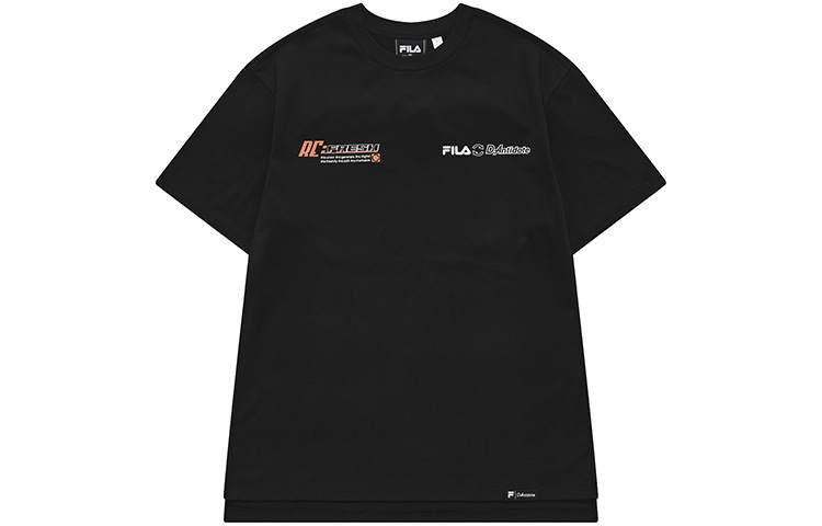 FILA FUSION T Shirt Women's Pitch Black
