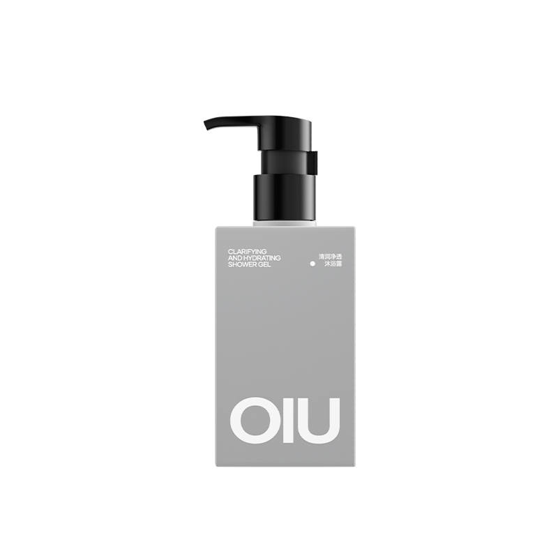 OIU Men's Refreshing And Clear Shower Gels Aromatic Oil Control Hydrating Cleaning Moisturizing 300g Lemon