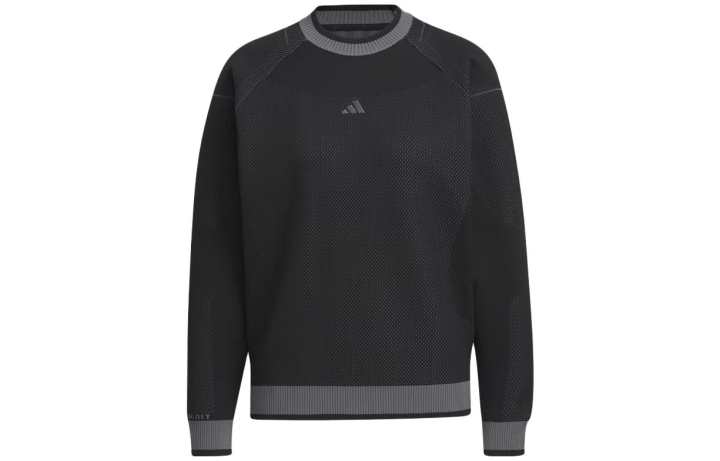 Adidas Adidas Sweaters Women's Black Crew Neck Moderate Other
