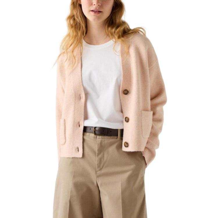 UNIQLO Sweater Women's Pastel Pink
