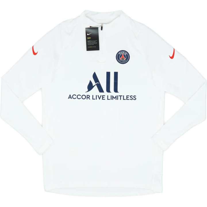 Nike Nike Paris Saint Germain Soccer Jersey Player Edition Men's White