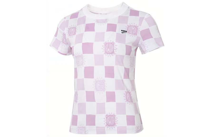 PUMA T Shirt Women's Light Purple