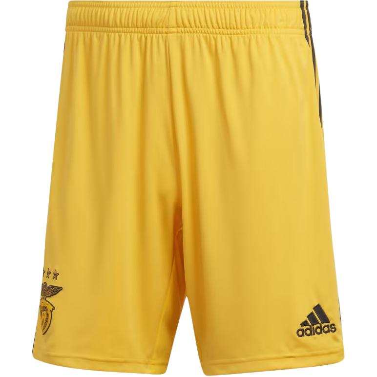 Adidas Adidas BENFICA 22/23 AWAY SHORTS Soccer Bottom Men's Yellow