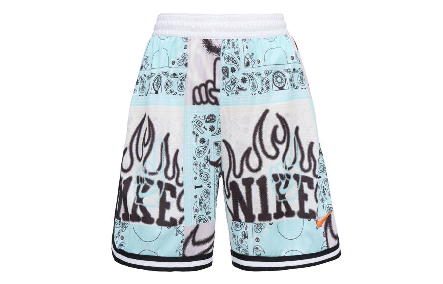Nike Nike SS23 SS24 DNA 'CHBL' Basketball Shorts Men's Pink Blue