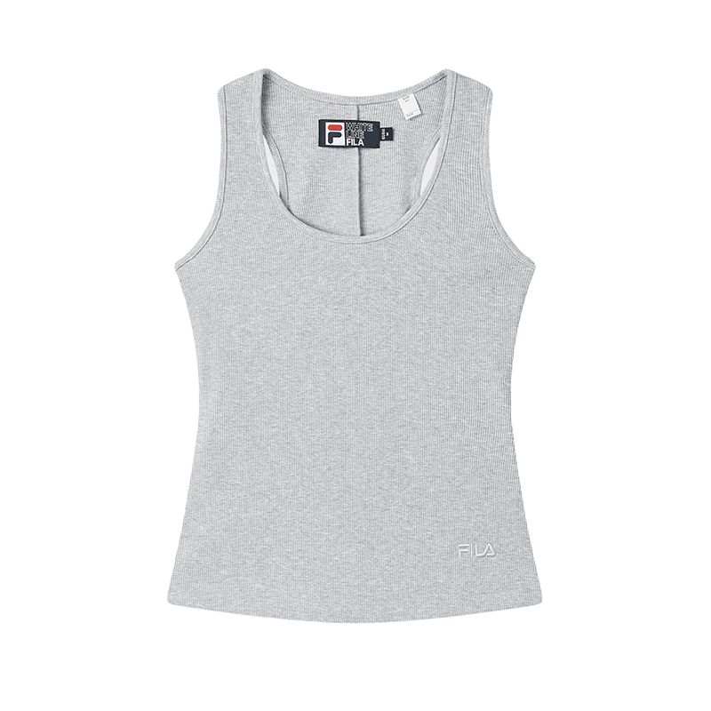 FILA ORIGINALE Tank Top Women's Medium Heather Gray MG