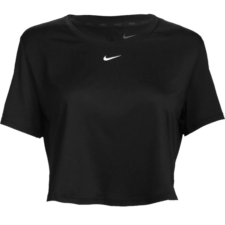 Nike Nike T Shirts Women's Black Crew Neck Moderate