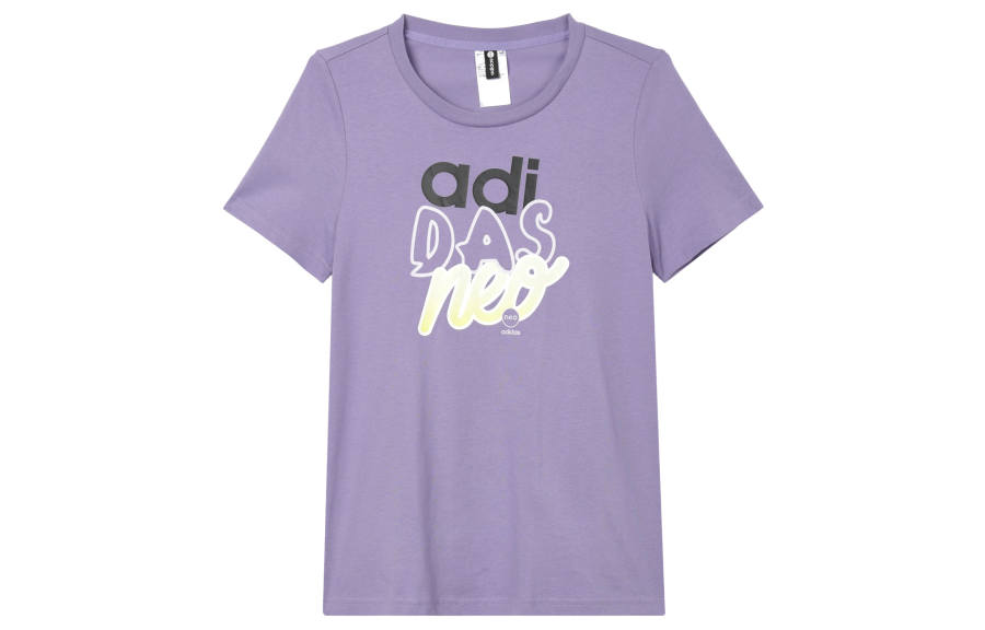 Adidas Neo T Shirt Women's Purple