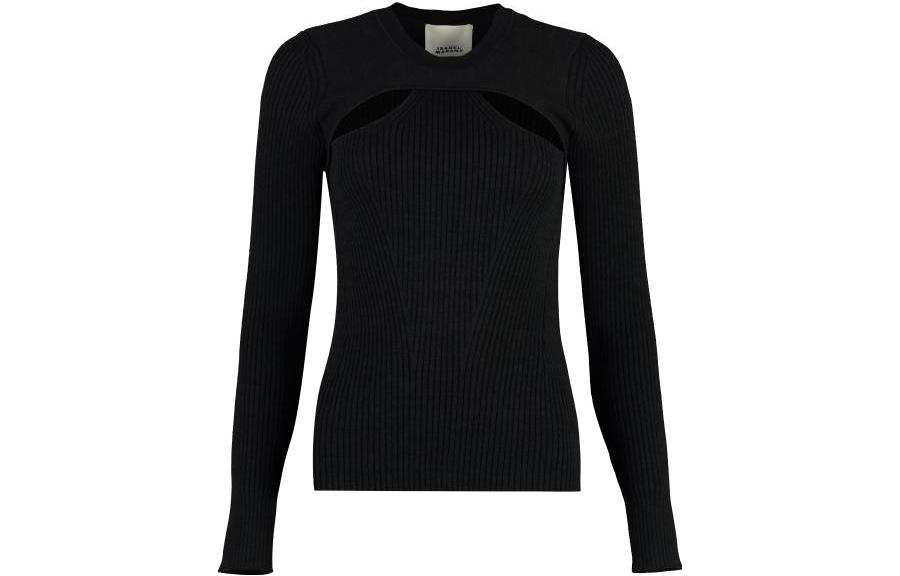 ISABEL MARANT Cut Out Detailed Knit Sweater