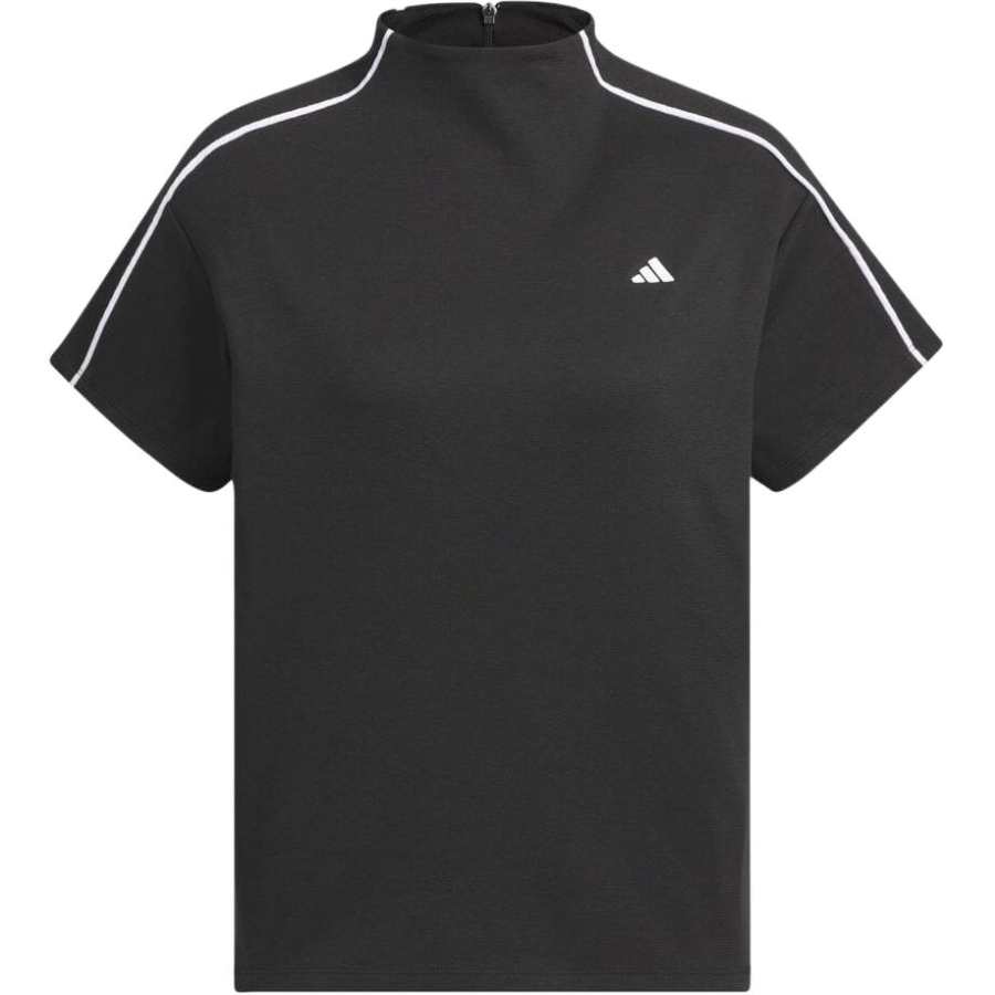 Adidas Adidas T Shirts Women's Black Crew Neck Moderate