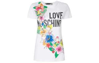 LOVE MOSCHINO MOSCHINO Pre Owned Floral print T shirt