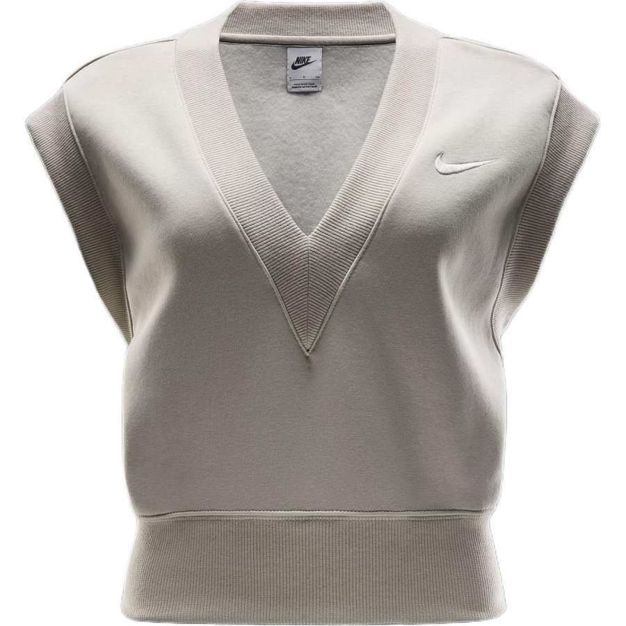Nike Nike Sportswear Phoenix Fleece Women's Loose V-Neck Sleeveless Cropped Top