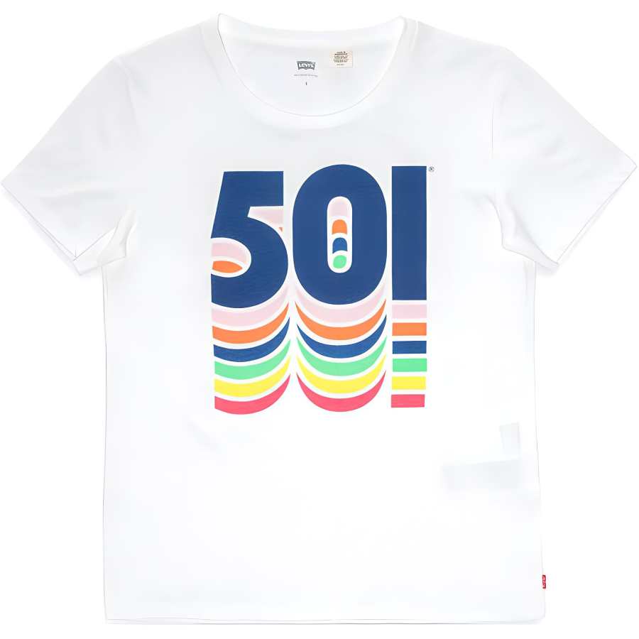 Levis Levis Regular T Shirt Women's White