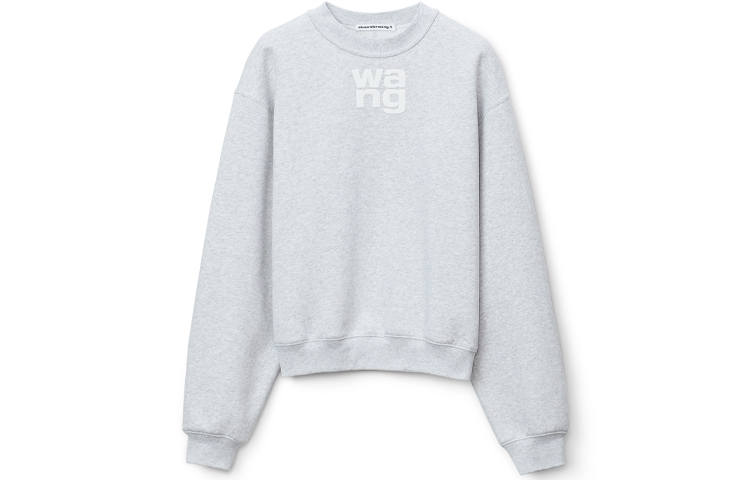 alexander wang Women's Logo Sweatshirt Grey