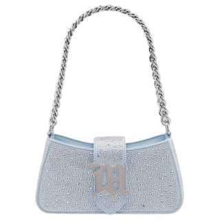 Misbhv Cow Leather Shoulder Bag Mini Women's Baby Blue