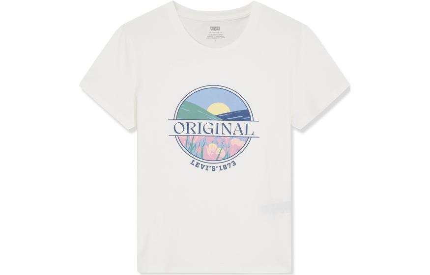 Levis Levis Regular T Shirt Women's White