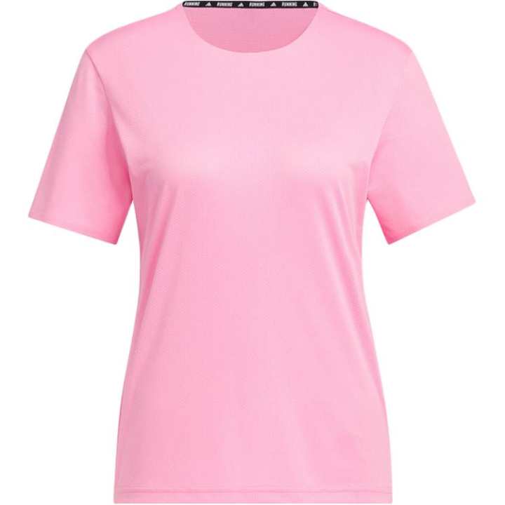 Adidas Adidas T Shirts Women's Pink Crew Neck Moderate Other