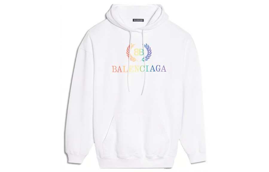 Balenciaga Pre Owned Logo print Hoodie