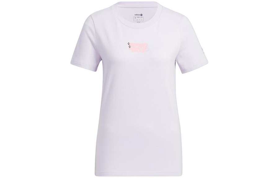Adidas Neo T Shirt Women's Light Purple