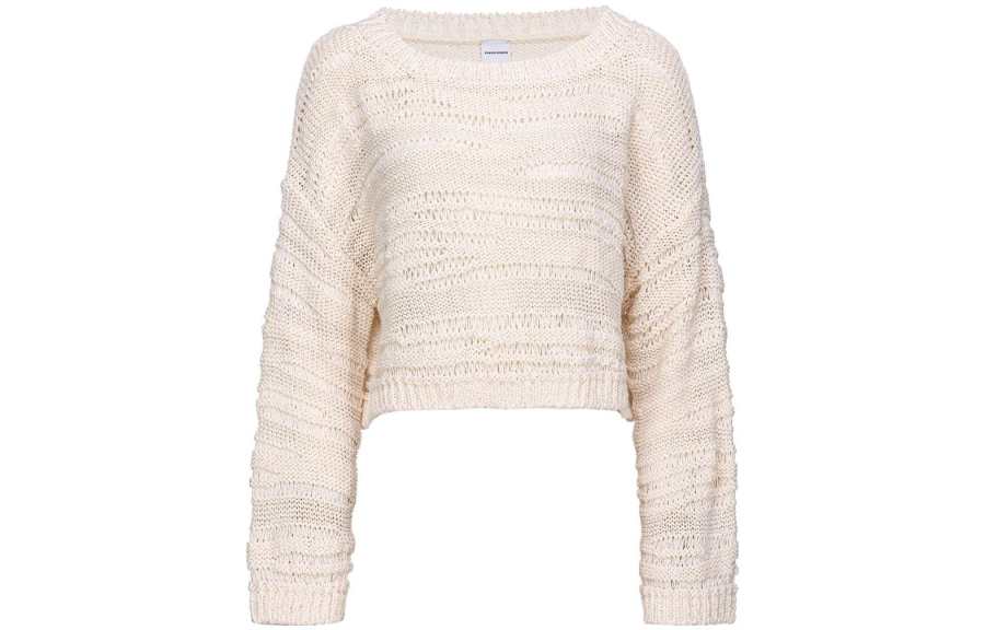 PINKO 【Previous Season】boat-neck open-knit jumper