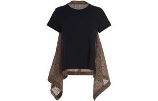 Sacai T Shirts Women's Black