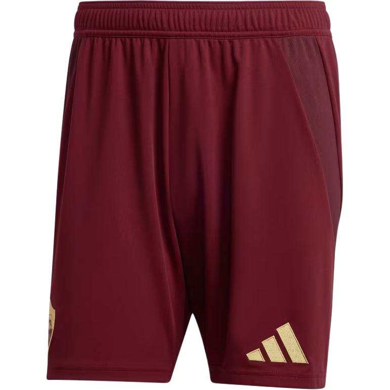Adidas Adidas AS ROMA 24/25 HOME SHORTS Soccer Bottom Men's Dark Red