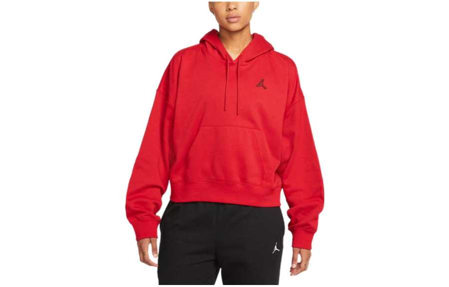 Jordan Jordan ESSENTIALS Sweatshirts Women's Red Hooded Thickened Other