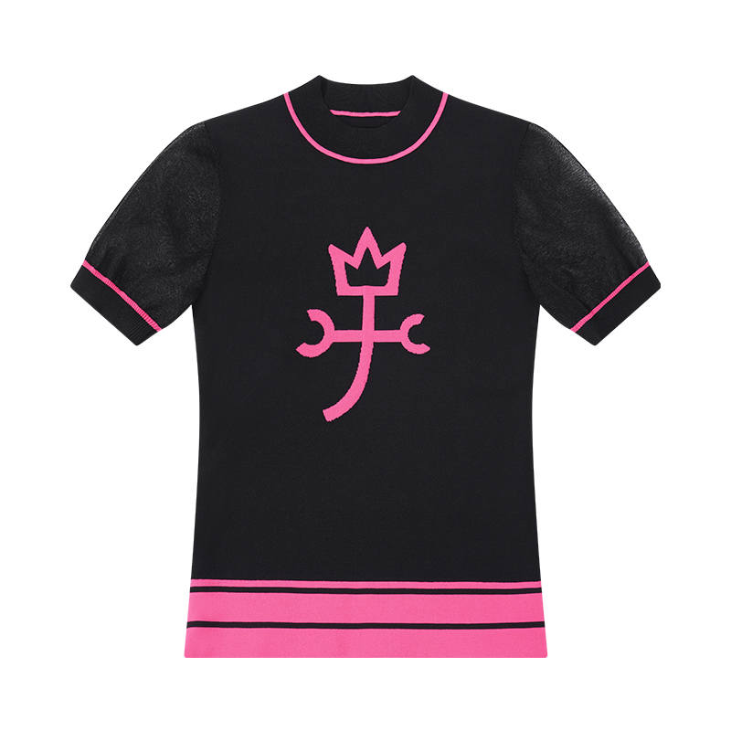 CASTELBAJAC T Shirt Women's Single Flower Branch