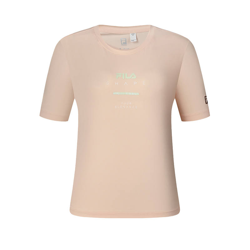 FILA Fitness T Shirt Women's Orange Pink