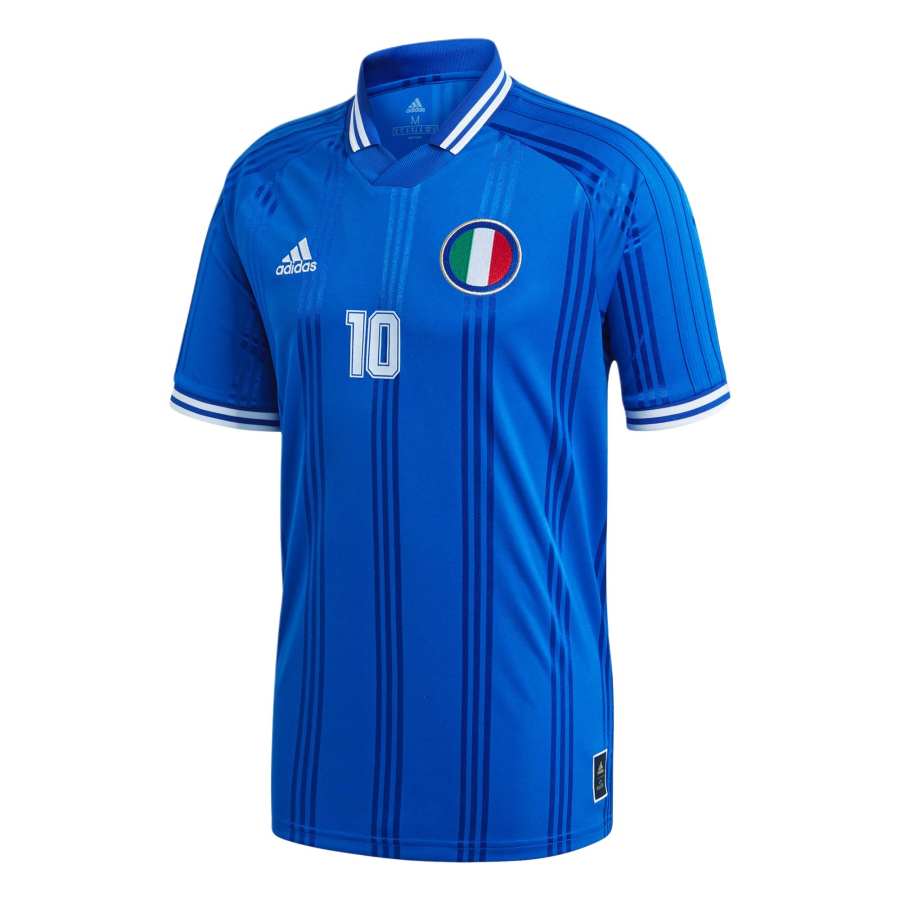 Adidas Adidas Italy National Team Soccer Jersey Men's Blue