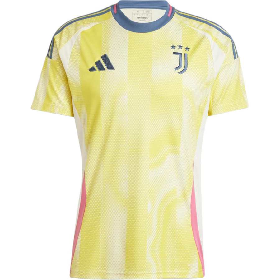 Adidas Adidas Juventus Away Jersey Soccer Jersey Men's Yellow White