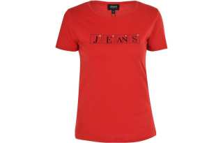 ARMANI JEANS T Shirt Women's Red