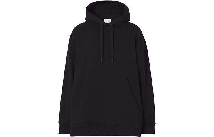 Burberry 【Previous Season】check-print panelled hoodie