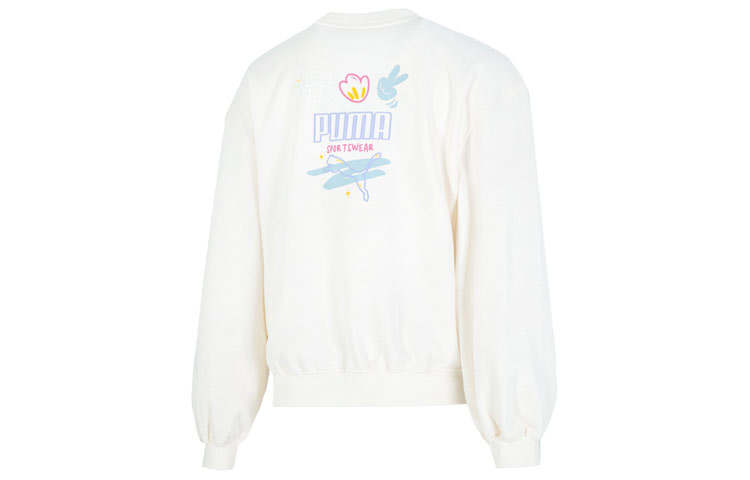 PUMA PUMA Sweatshirt Fall Women's Ivory