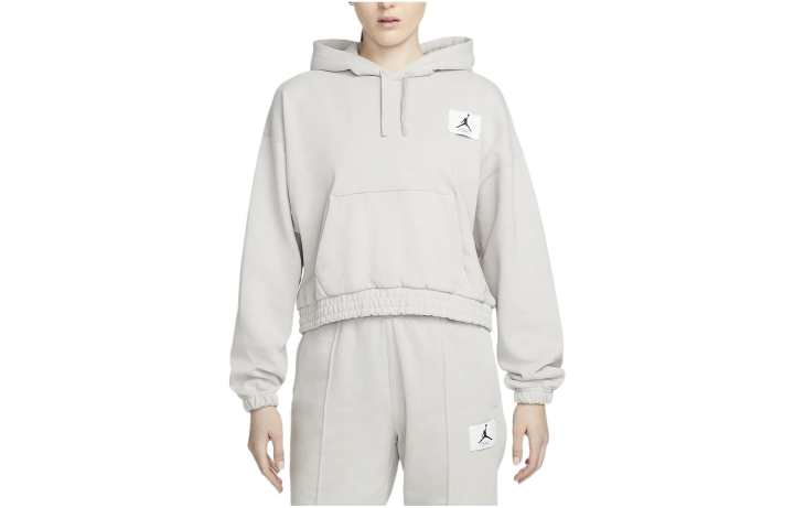 Jordan Jordan Sweatshirts Women's Light Gray Hooded Moderate Other