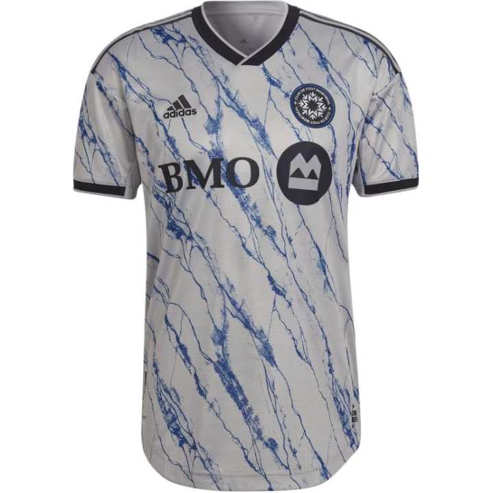 Adidas Adidas CF MONTREAL 22/23 AWAY AUTHENTIC JERSEY Soccer Jersey Men's Medium Gray/Black