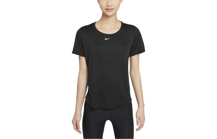 Nike Nike T Shirts Women's Black Crew Neck Moderate
