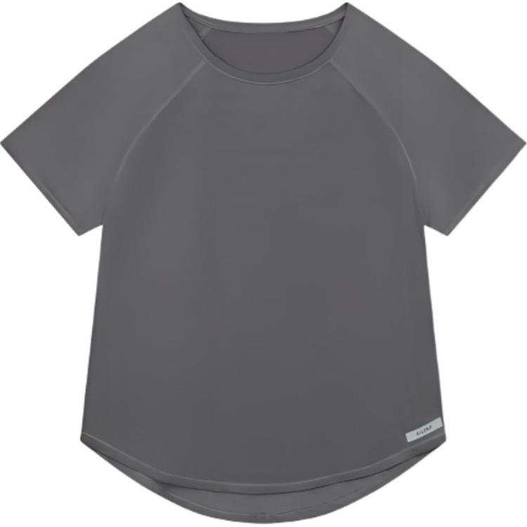 DECATHLON T Shirt Women's Dark Smoke Gray
