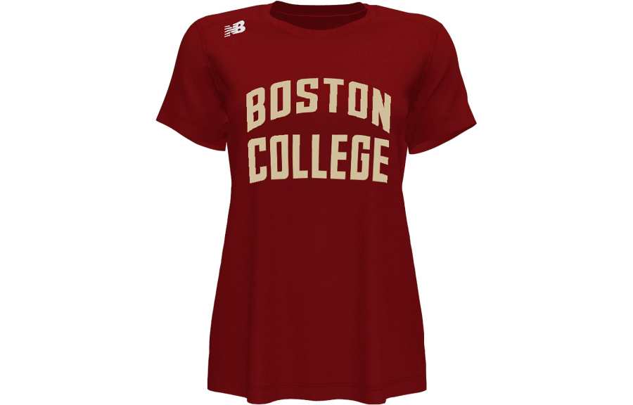 New Balance New Balance Boston College T Shirt Women's Mercury Red