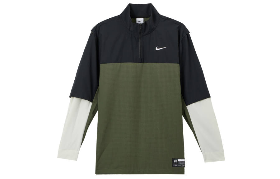Nike Nike Club Golf Dri Fit Golf Clothing Men's Black/Khaki Green/Light Bone/White