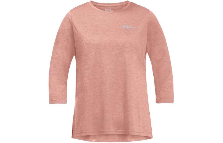 JACK WOLFSKIN T Shirts Women's Crew Neck Moderate Straight Fit