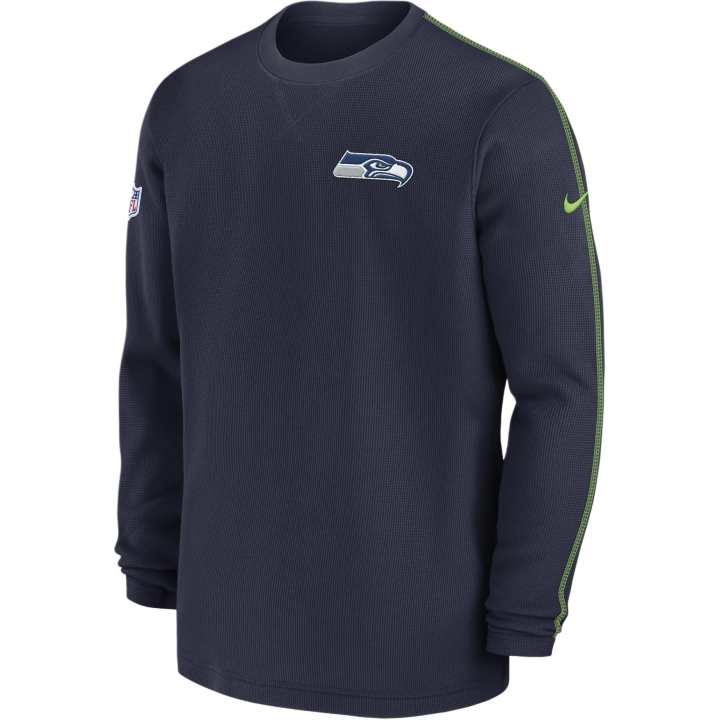 Nike Nike Seattle Seahawks Sideline Coach Men’s Nike Nfl Long-Sleeve Top