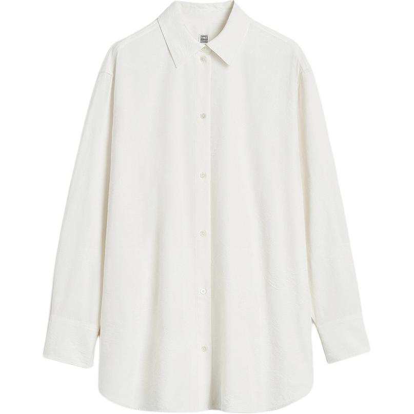 TOTEME Shirts Women's White Pointed Collar Moderate Other