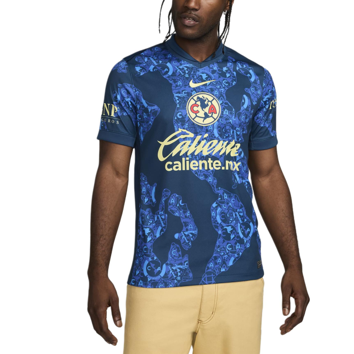 Nike Nike America Club América Stadium Away Soccer Jersey Men's Violet Blue