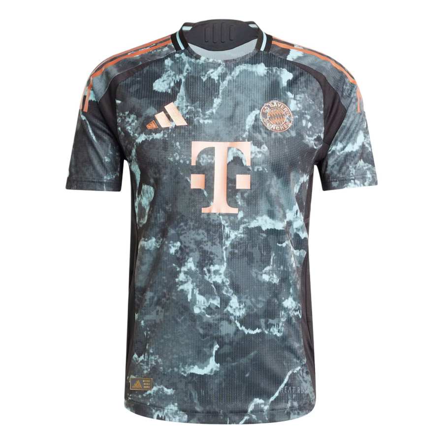 Adidas Adidas Bayern Munich Black AWAY JERSEY Soccer Jersey Player Edition Men's Black