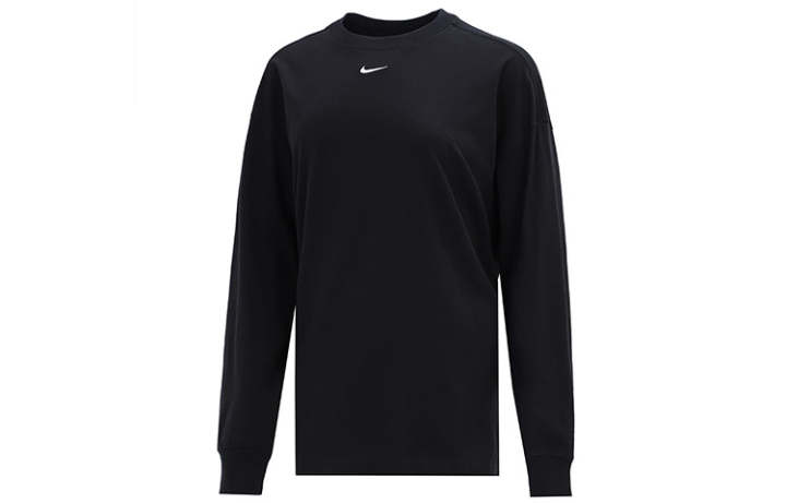 Nike Nike Sweatshirts Women's Black Crew Neck Moderate Regular