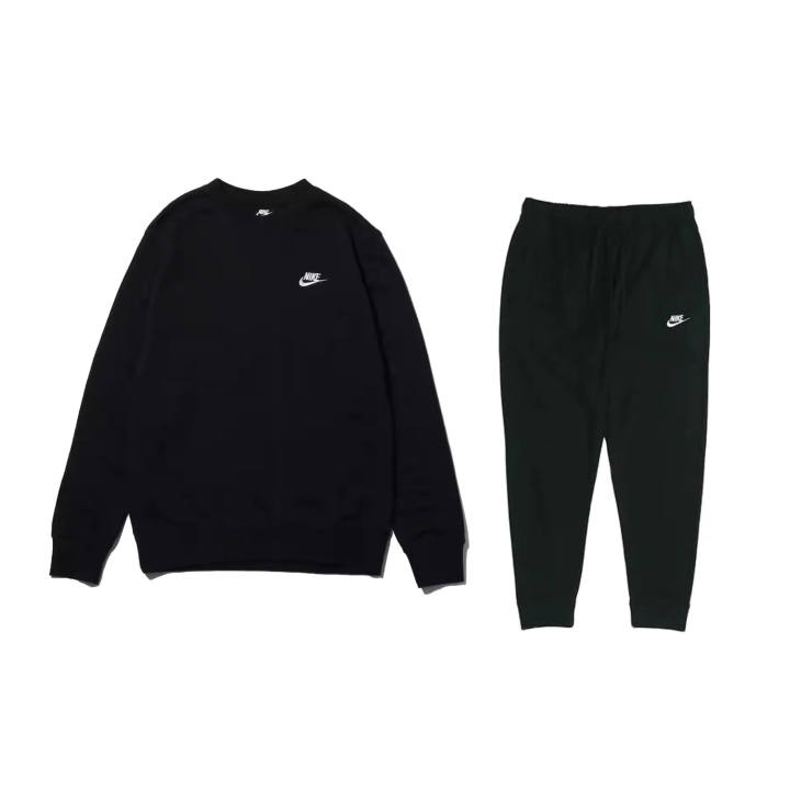 Nike Nike Club Sweatshirt Set Men's Black